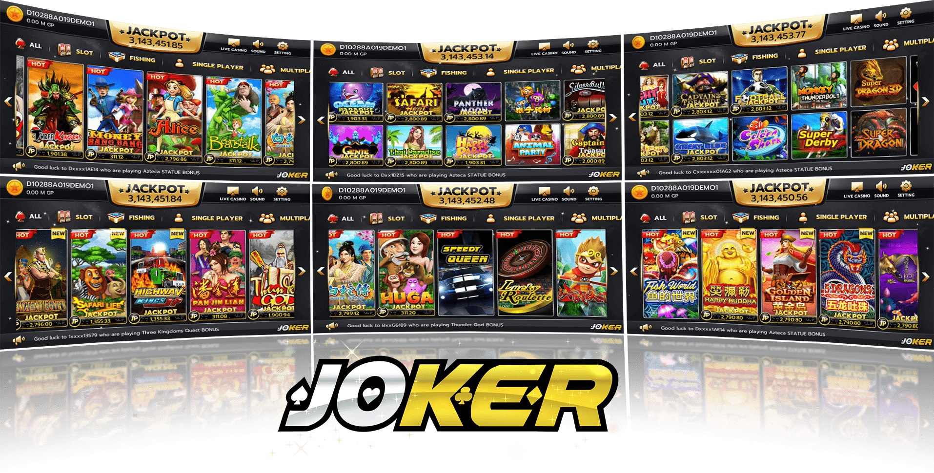 Joker Gaming สล็อตผ่านมือถือ